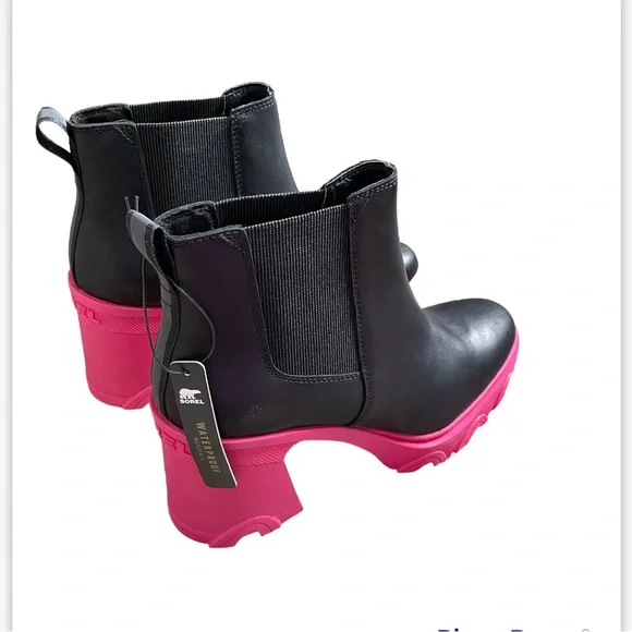 SOREL Brex™ Waterproof Platform Block Heel Chelsea Boot (Women) - NEW - Picture 5 of 9